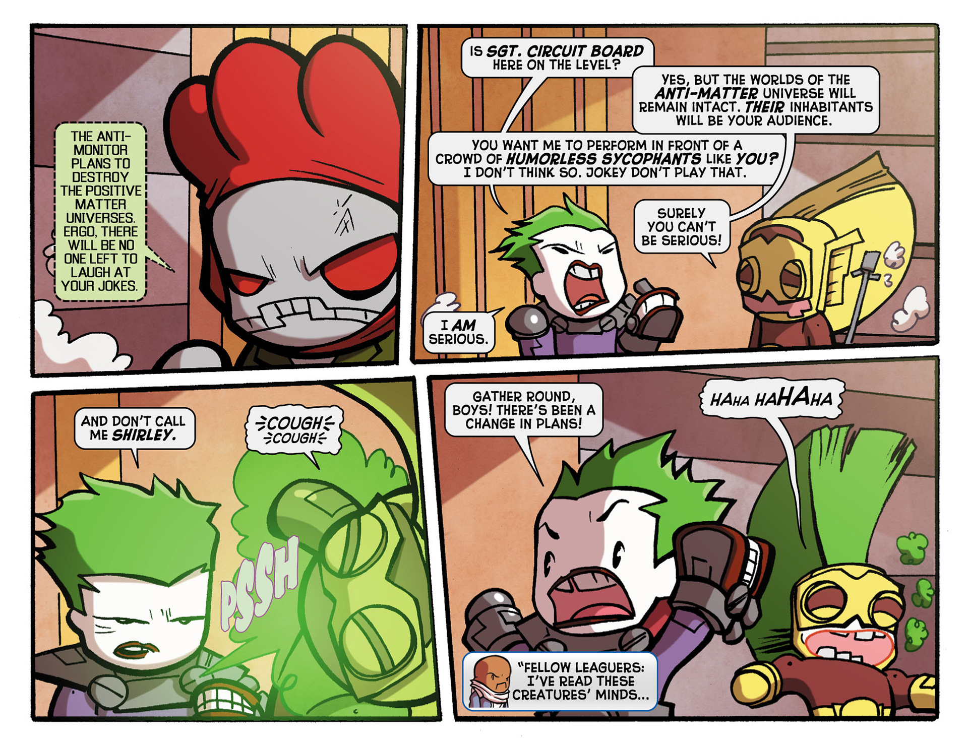 Read online Scribblenauts Unmasked: A Crisis of Imagination comic -  Issue #17 - 12
