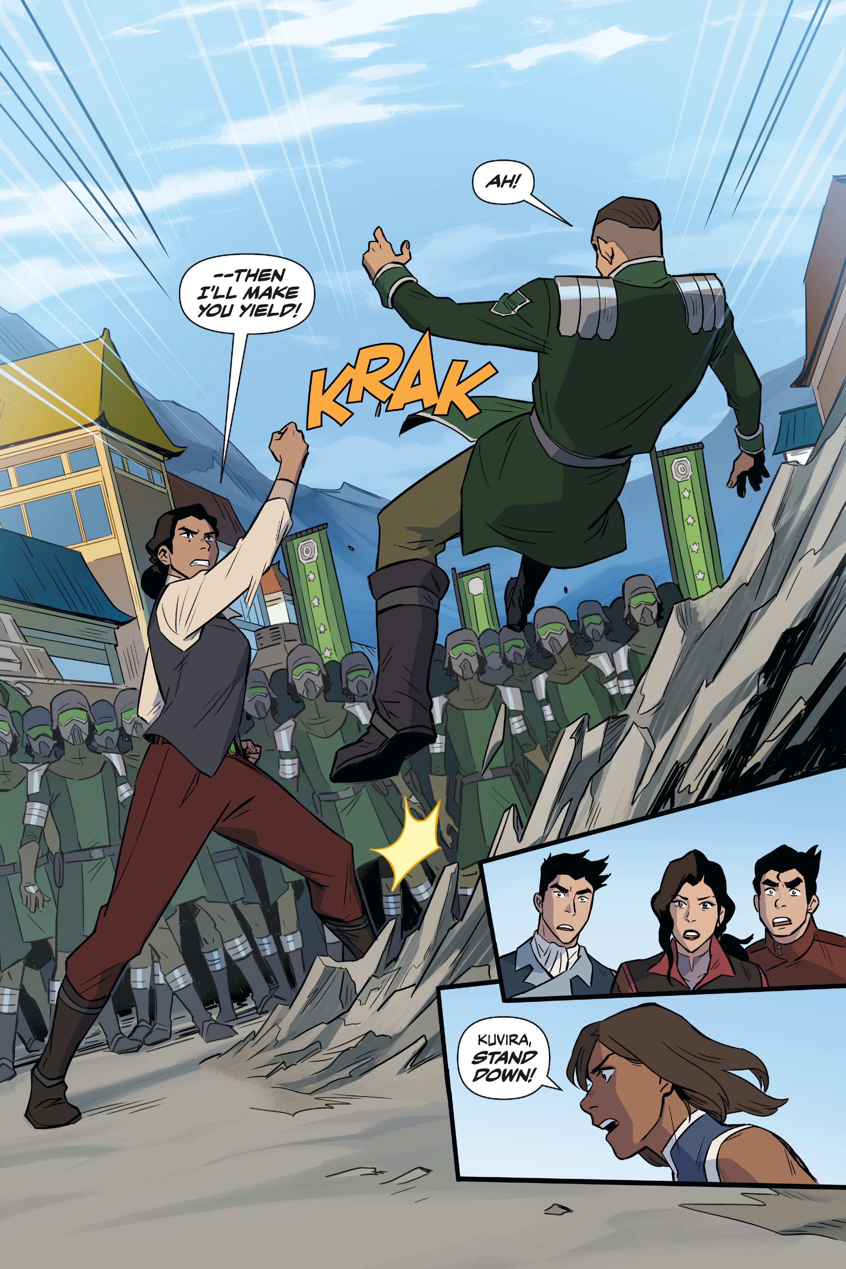 Read online Nickelodeon The Legend of Korra: Ruins of the Empire comic -  Issue # TPB 1 - 64