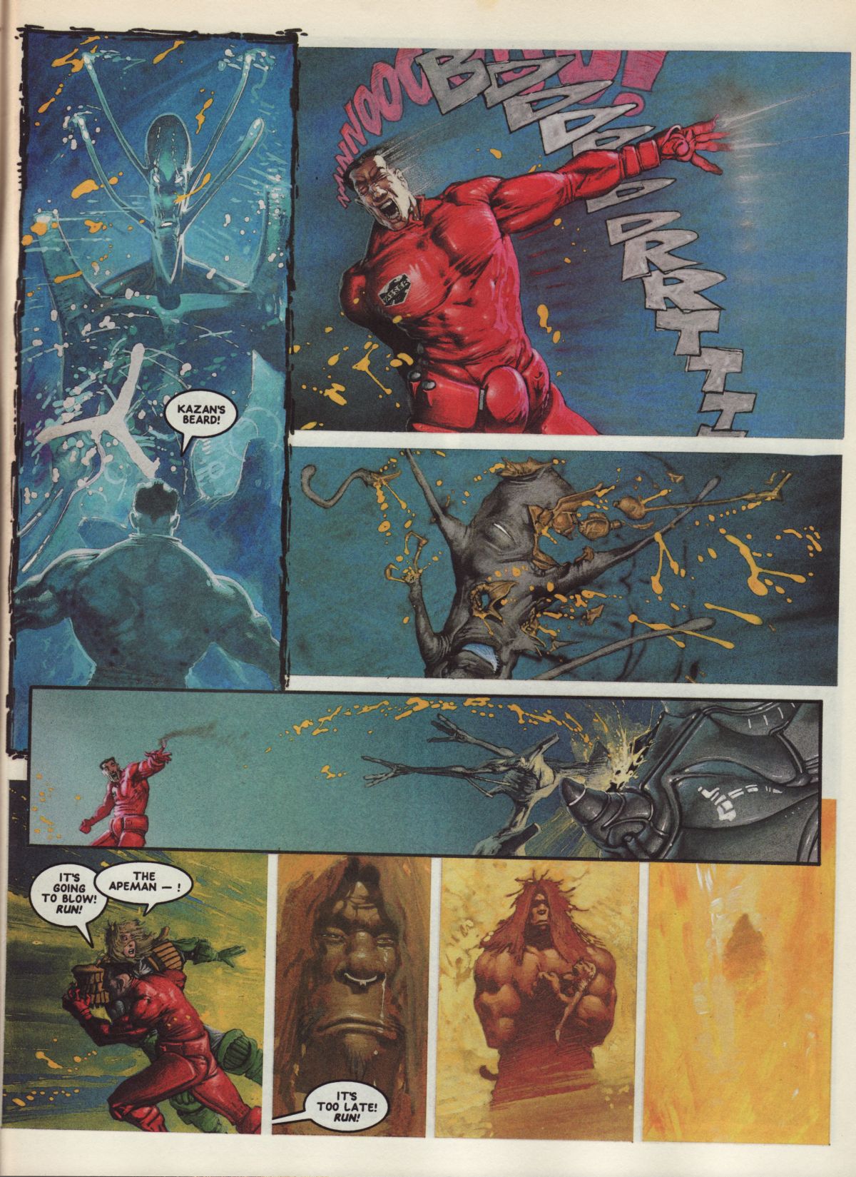 Read online Judge Dredd: The Megazine (vol. 2) comic -  Issue #34 - 39