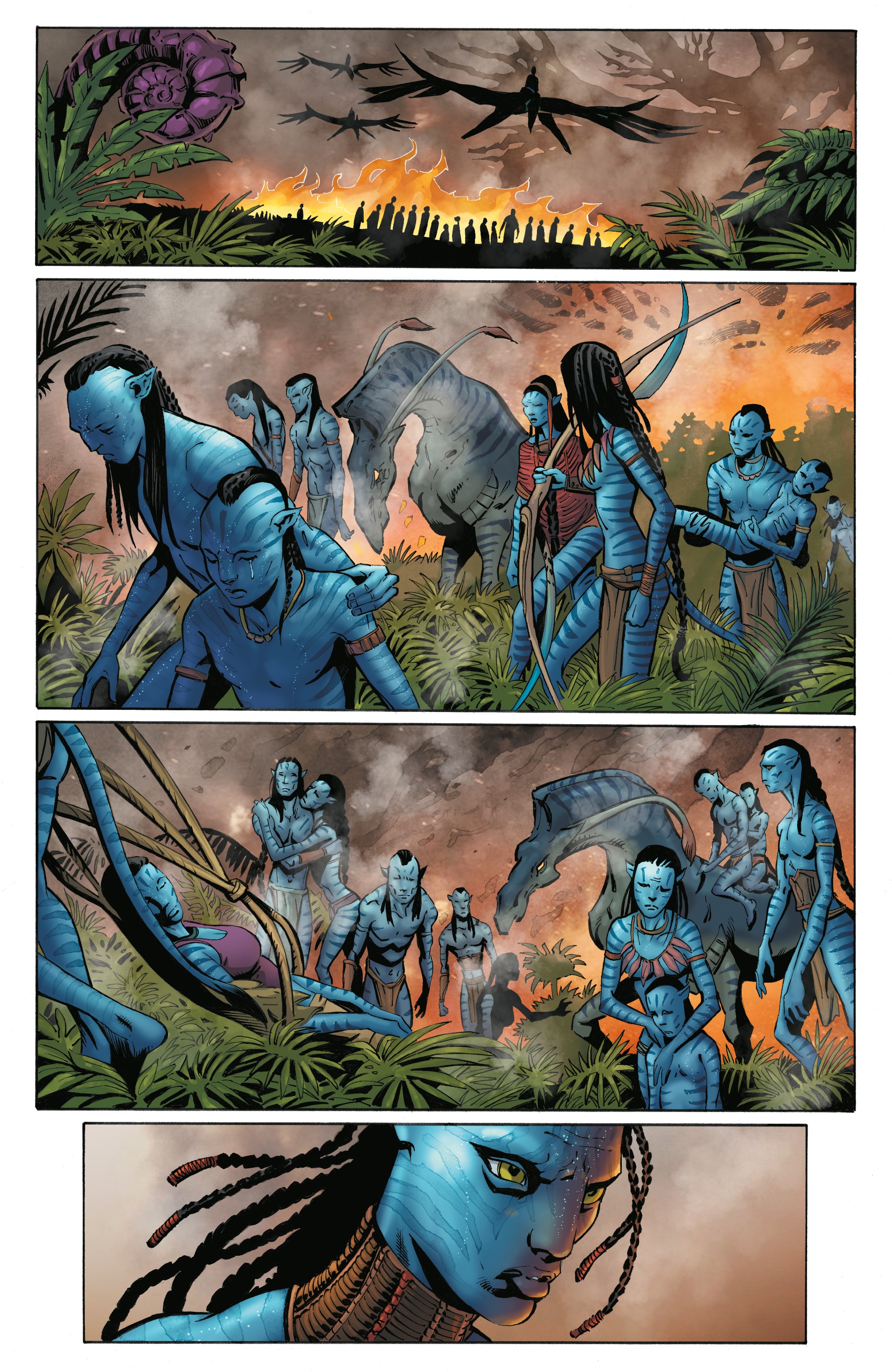 Read online Avatar: Tsu'tey's Path comic -  Issue #5 - 18