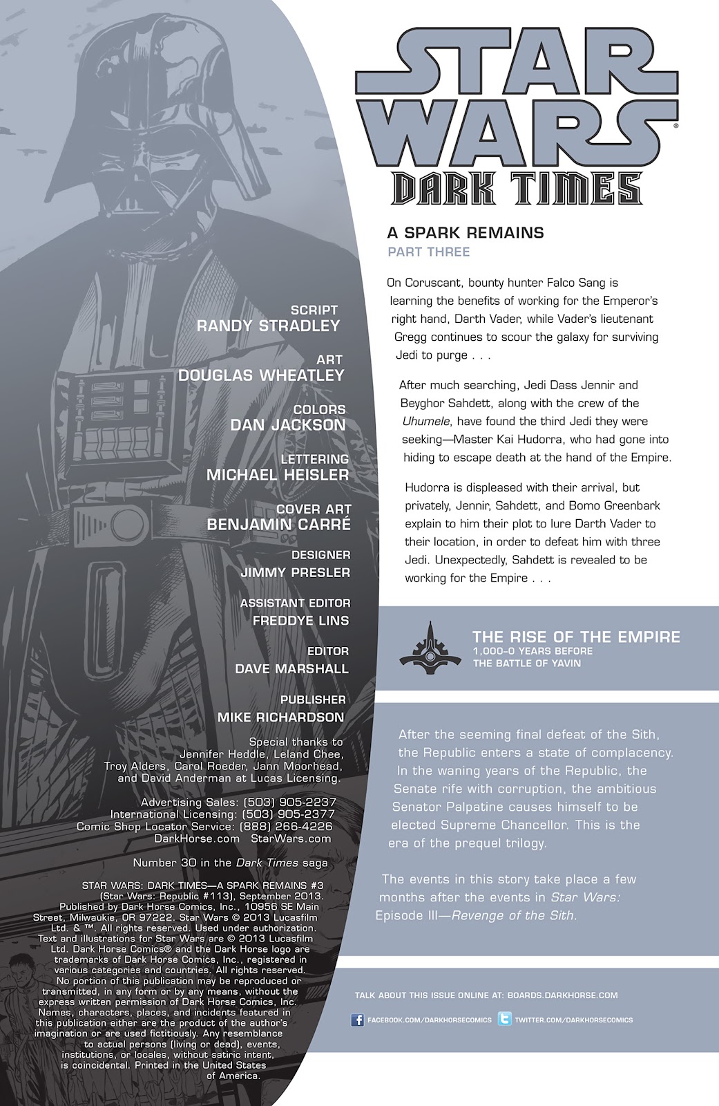 Star Wars: Dark Times - A Spark Remains issue 3 - Page 3