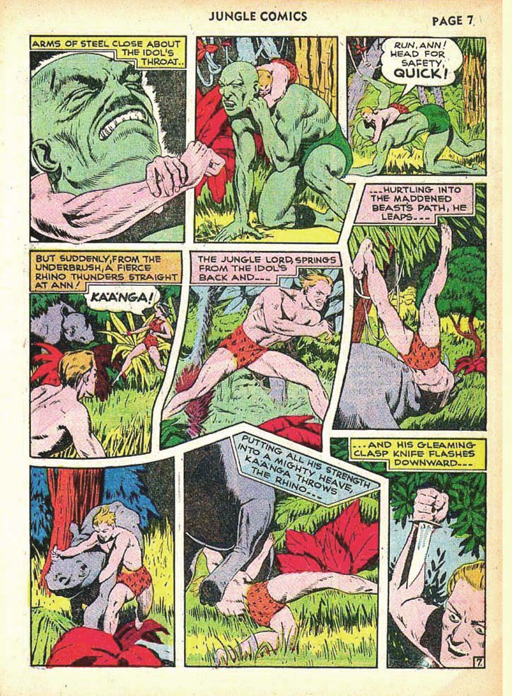 Read online Jungle Comics comic -  Issue #25 - 9