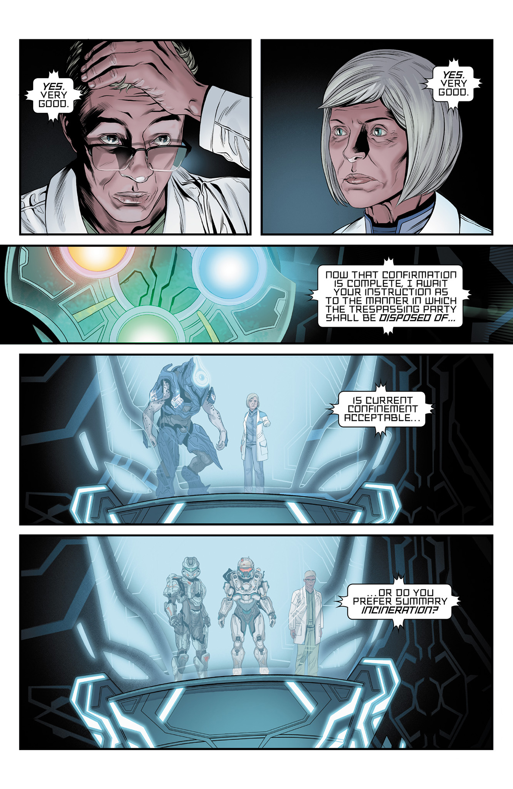 Read online Halo: Escalation comic -  Issue #22 - 20