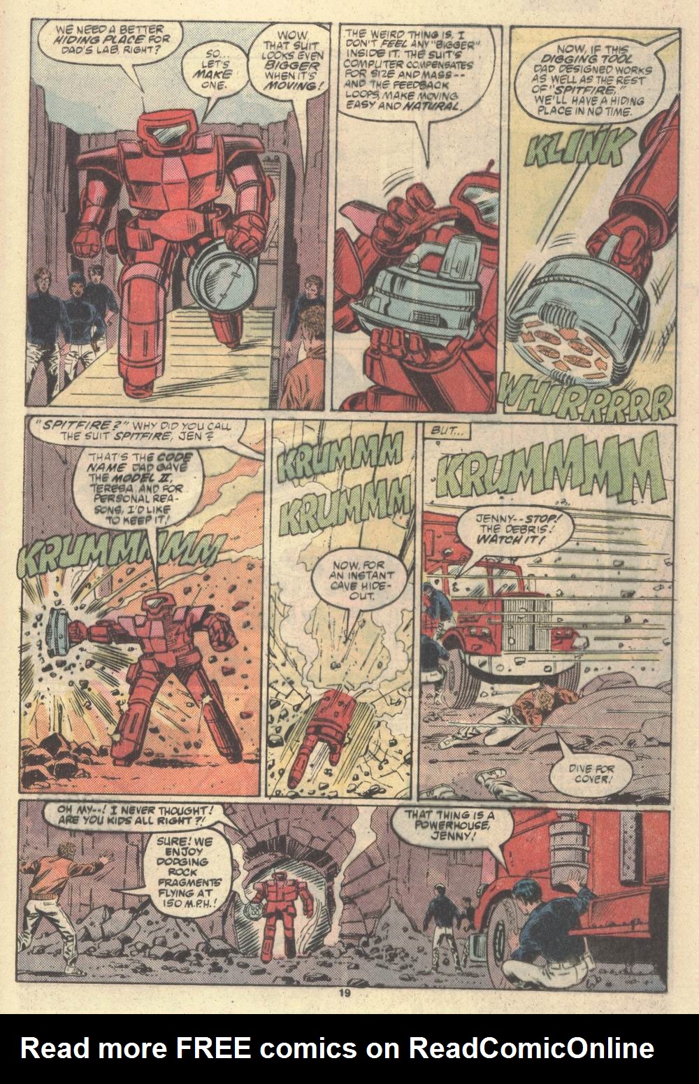 Read online Spitfire and the Troubleshooters comic -  Issue #1 - 20