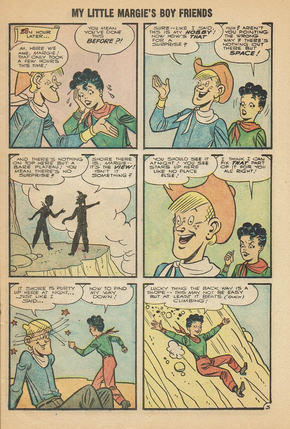 Read online My Little Margie's Boy Friends comic -  Issue #3 - 13