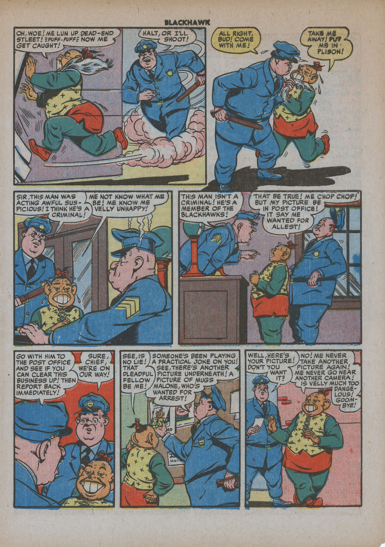 Read online Blackhawk (1957) comic -  Issue #39 - 39