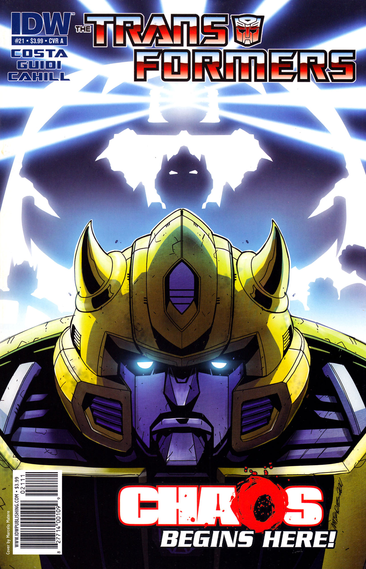 Read online The Transformers (2009) comic -  Issue #21 - 1