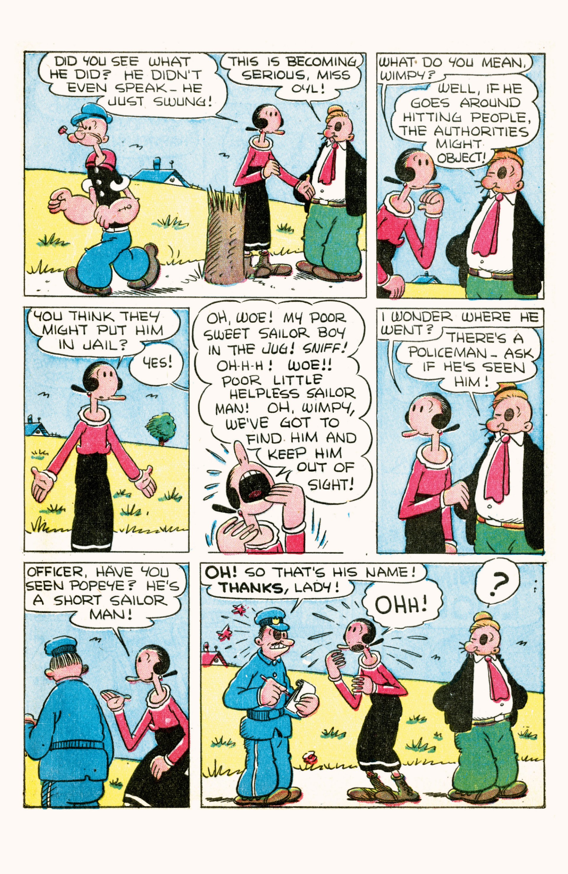 Read online Classic Popeye comic -  Issue #3 - 43