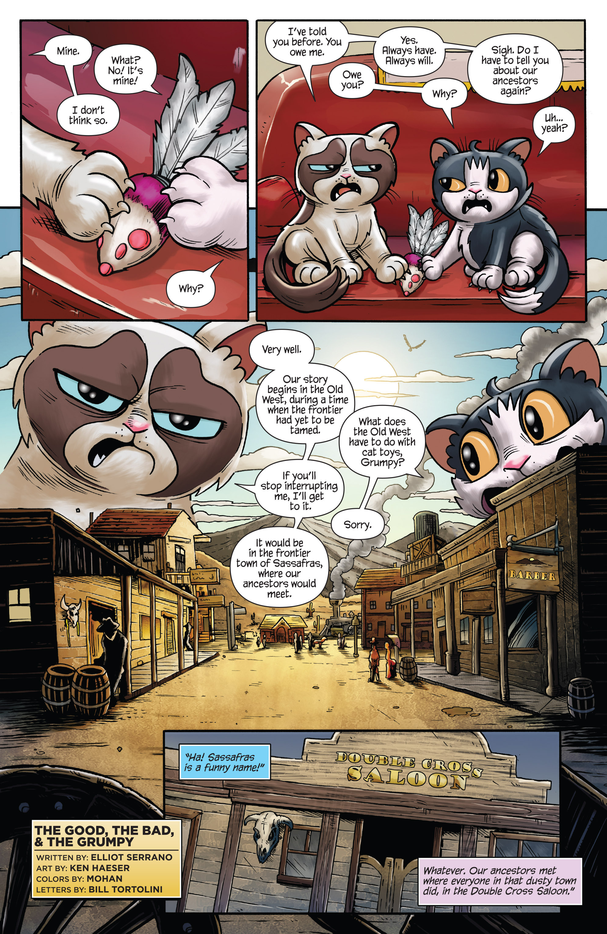 Read online Grumpy Cat & Pokey comic -  Issue #3 - 3
