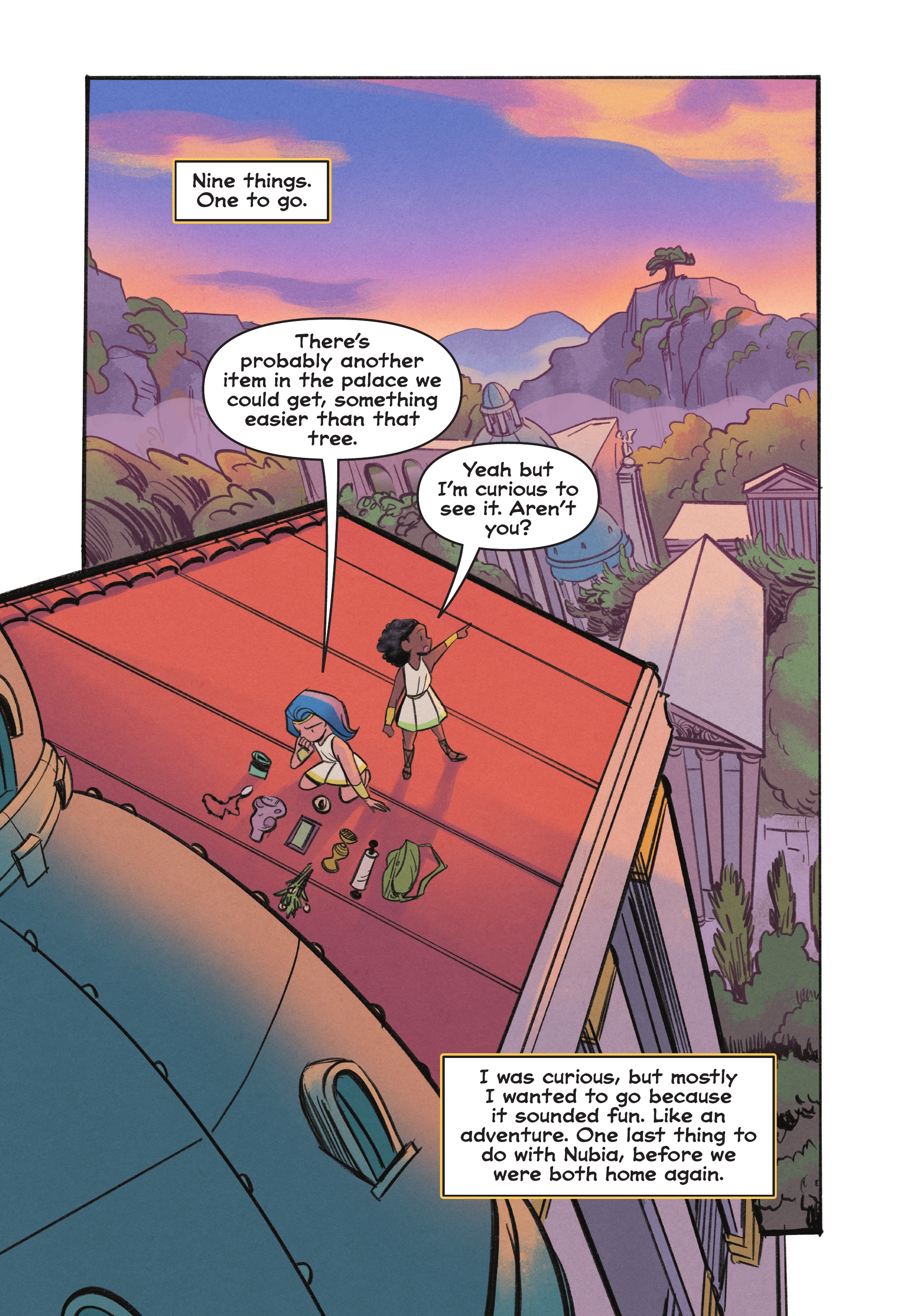 Read online Diana and Nubia: Princesses of the Amazons comic -  Issue # TPB (Part 1) - 90