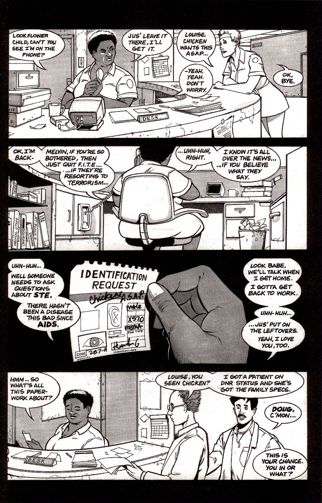 Read online Code Blue comic -  Issue # Full - 13