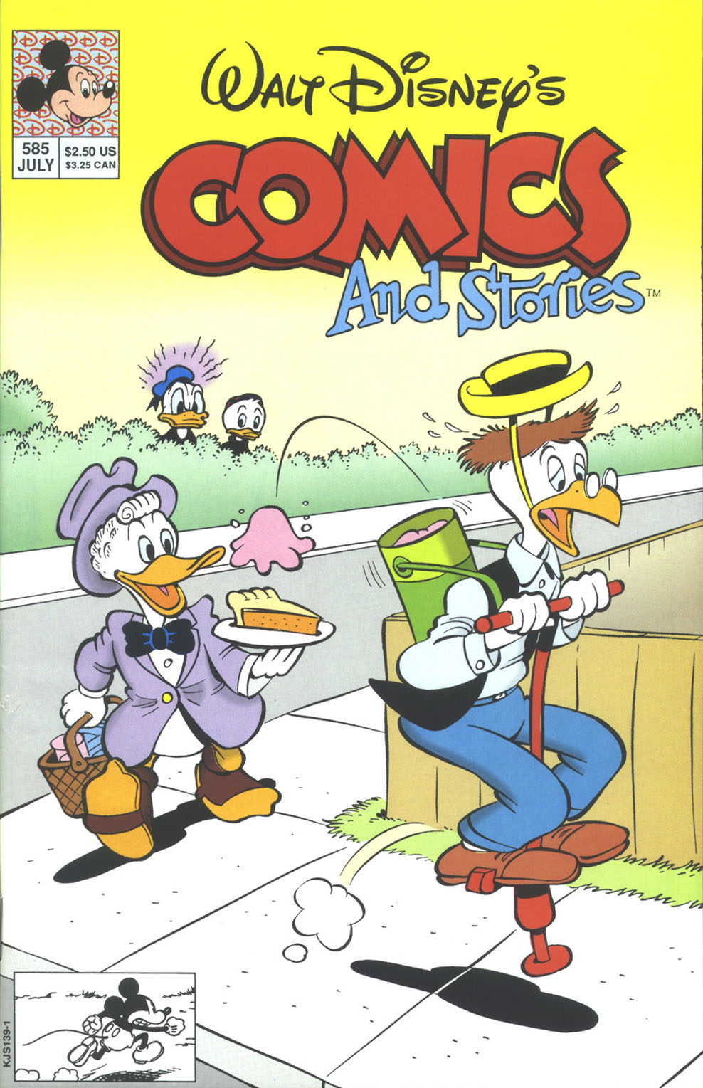 Read online Walt Disney's Comics and Stories comic -  Issue #585 - 1