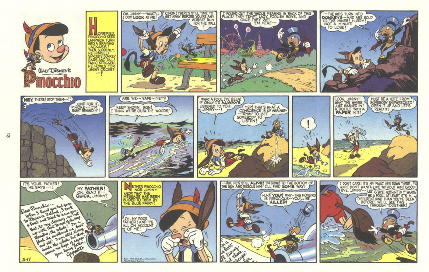 Read online Walt Disney's Comics and Stories comic -  Issue #574 - 39
