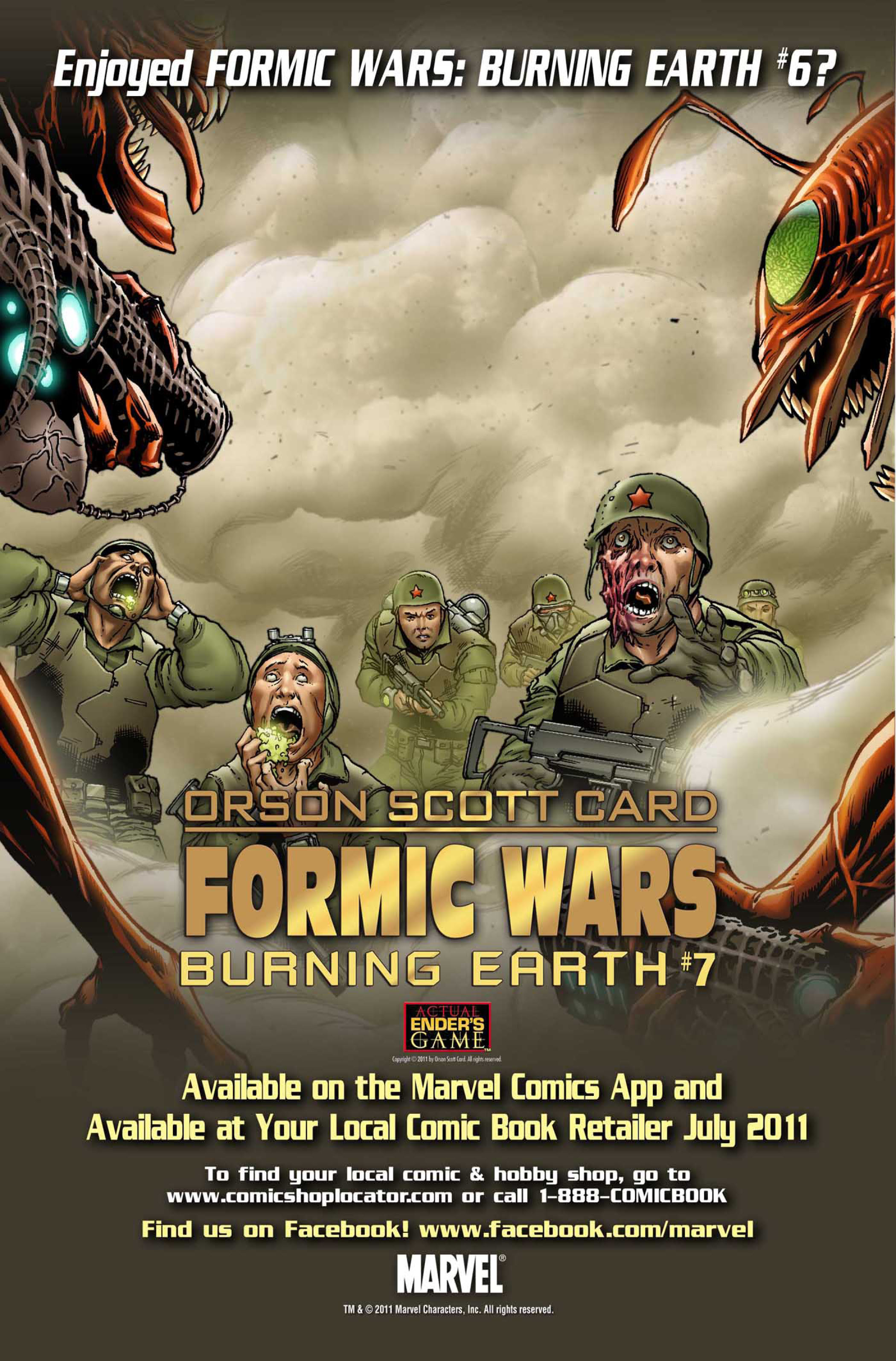 Read online Formic Wars: Burning Earth comic -  Issue #6 - 28