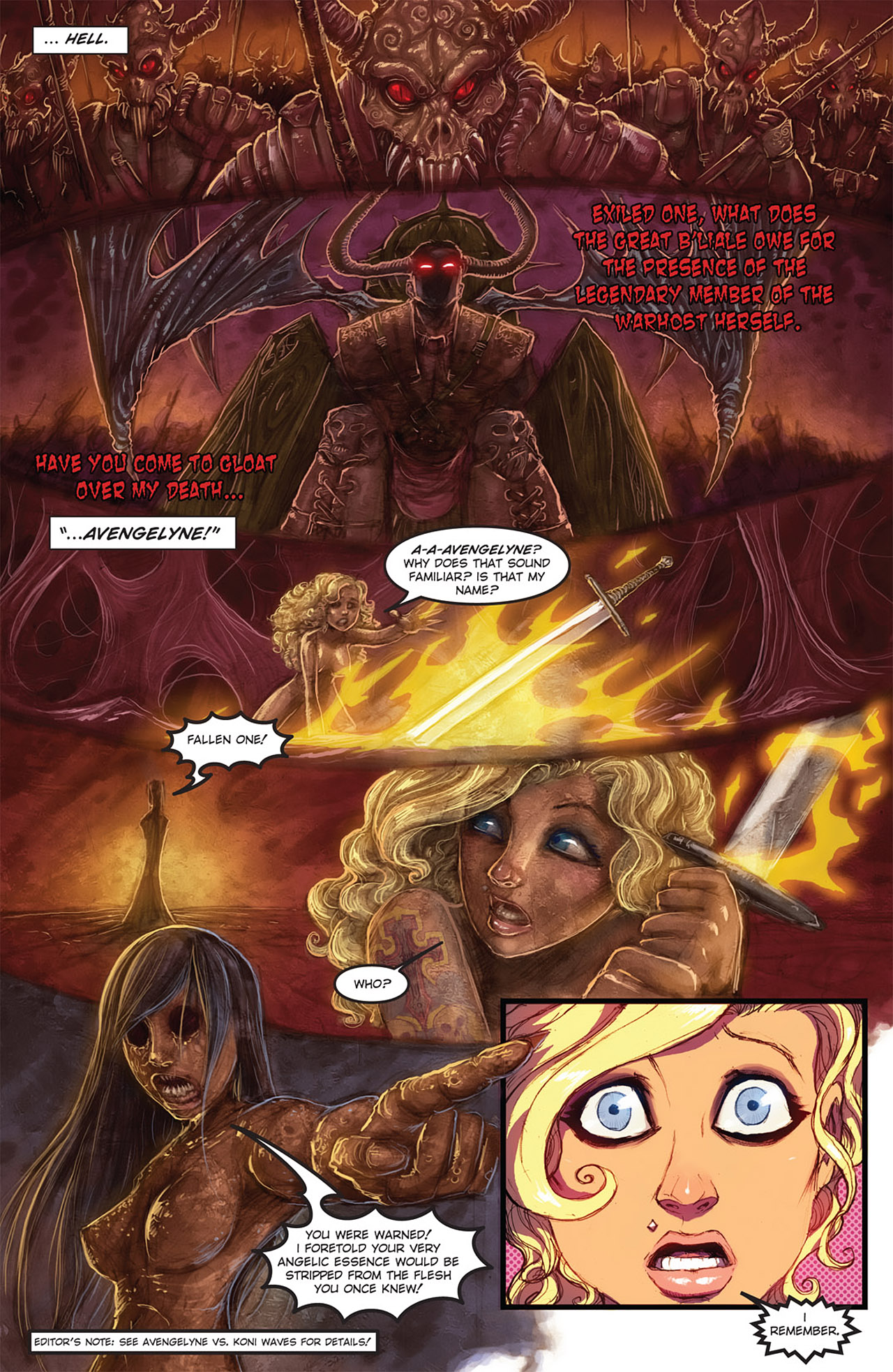 Read online Avengelyne (2011) comic -  Issue #1 - 16