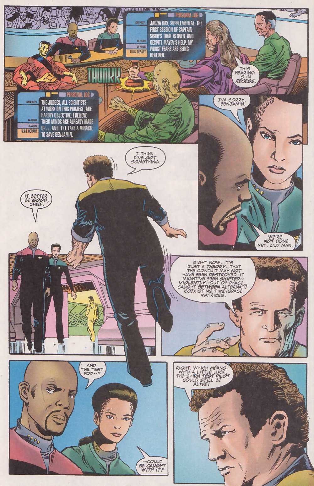 Read online Star Trek: Deep Space Nine (1996) comic -  Issue #6 - 19