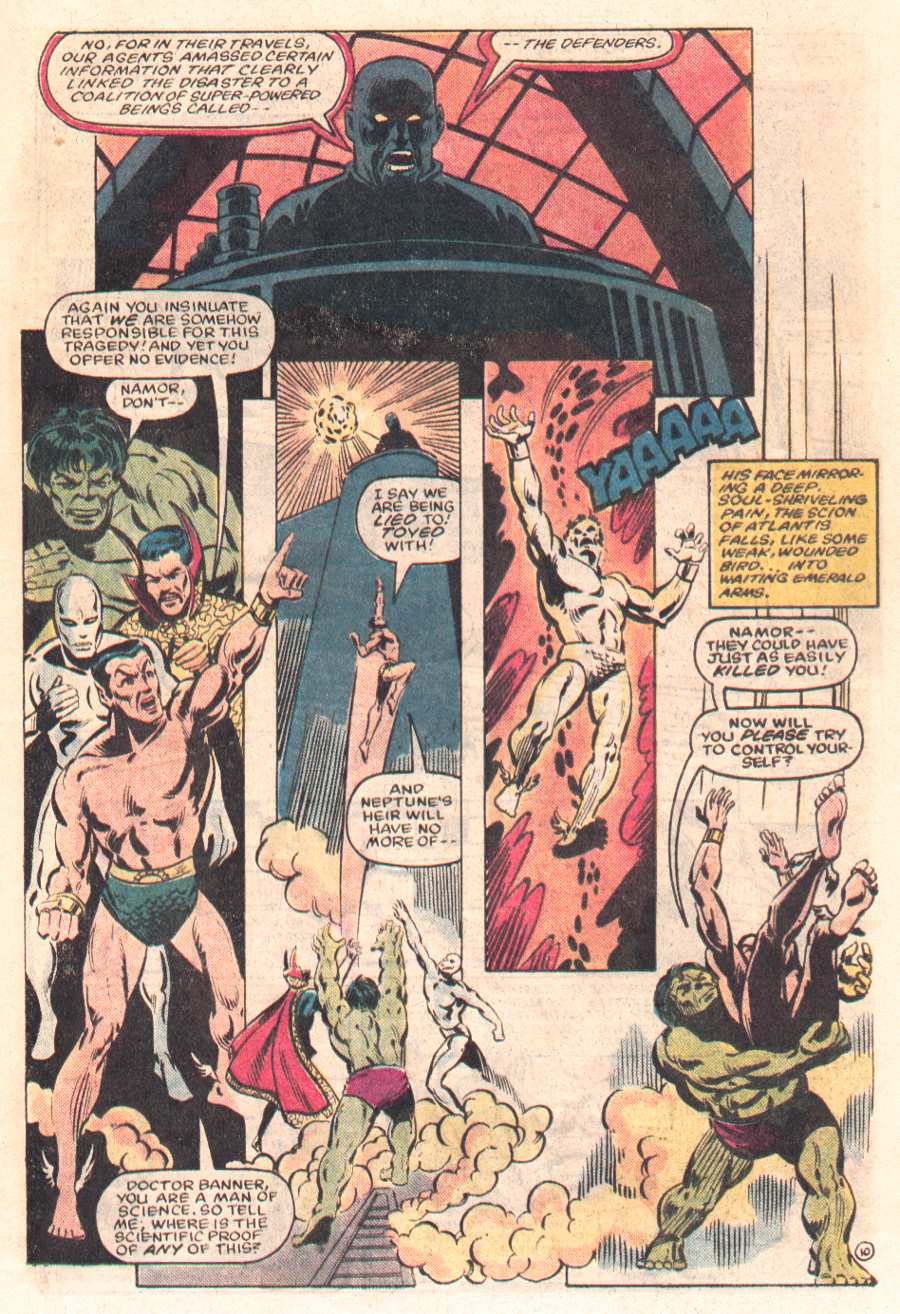 Read online The Defenders (1972) comic -  Issue #124 - 11