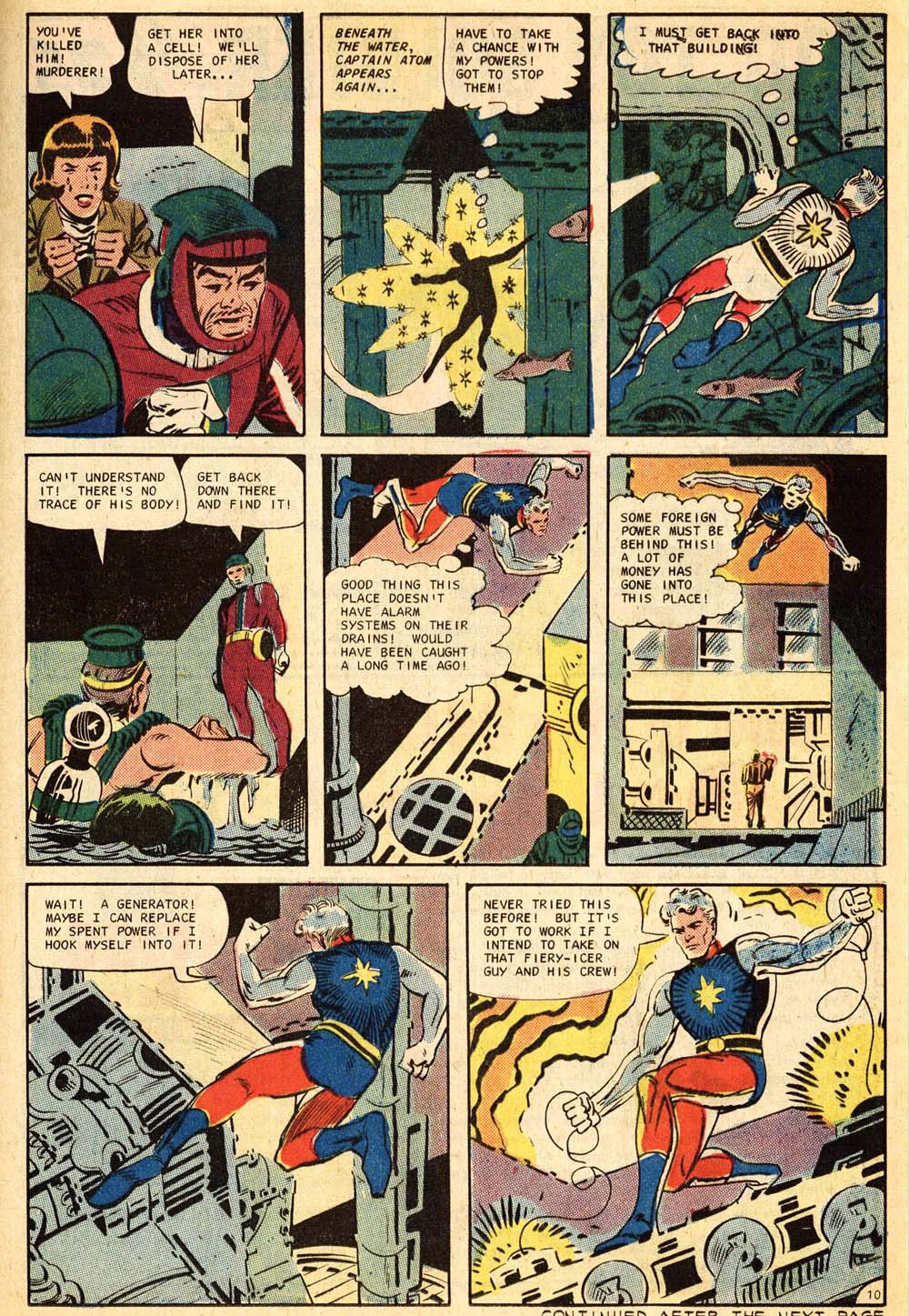 Read online Captain Atom (1965) comic -  Issue #87 - 11