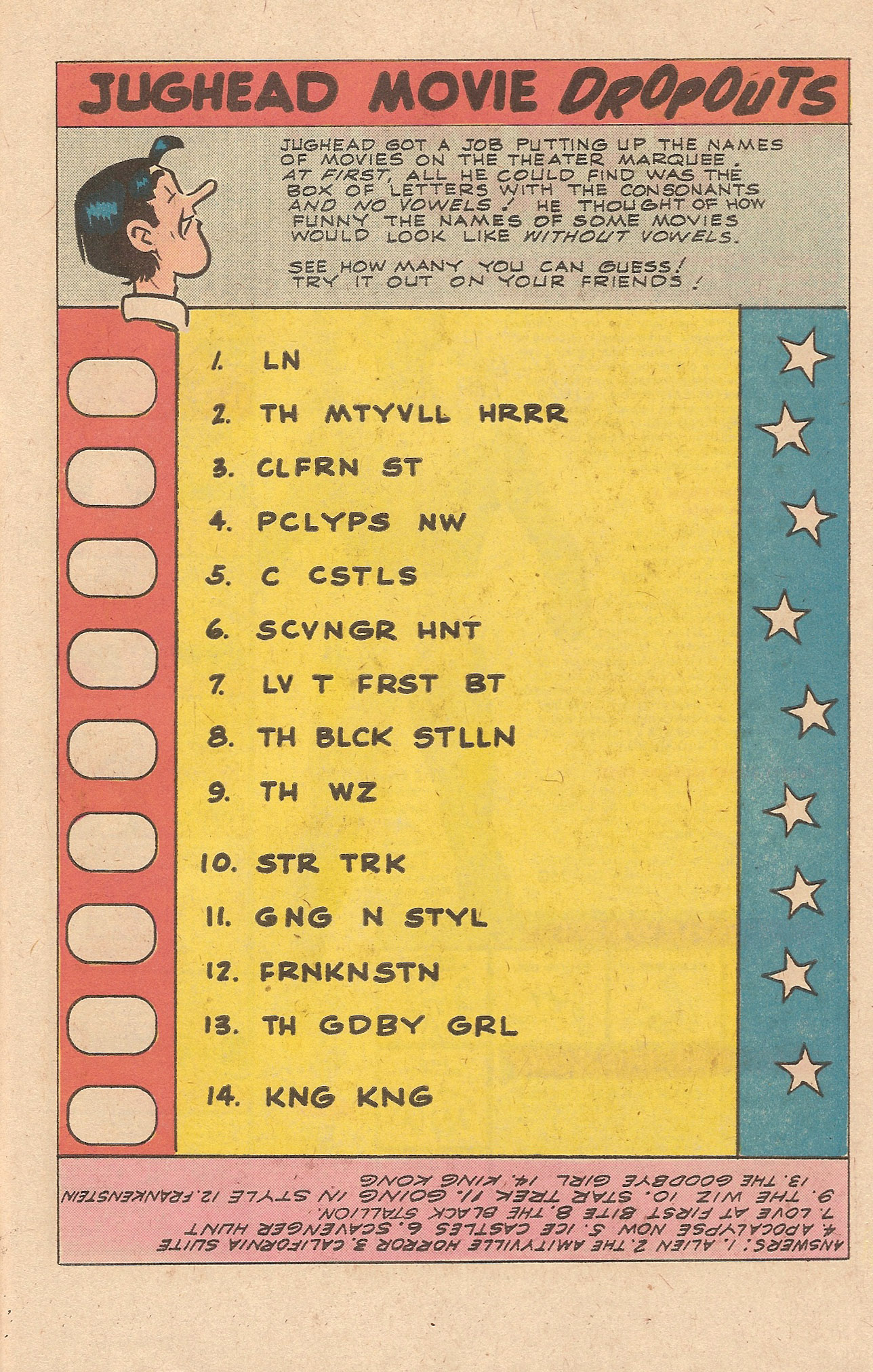 Read online Jughead's Jokes comic -  Issue #69 - 27