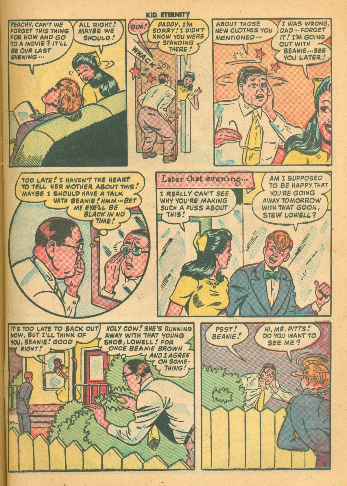 Read online Kid Eternity (1946) comic -  Issue #16 - 17
