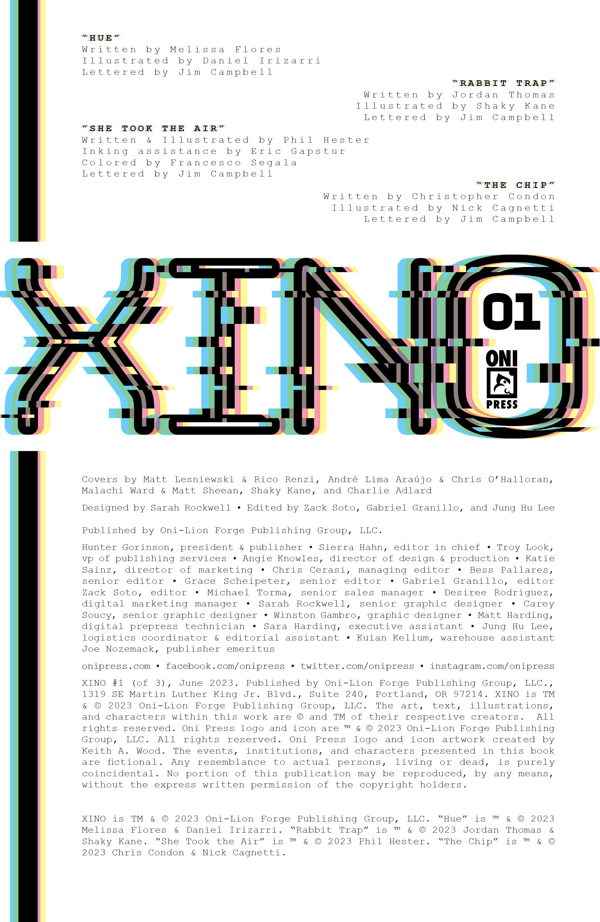 Read online Xino comic -  Issue #1 - 2
