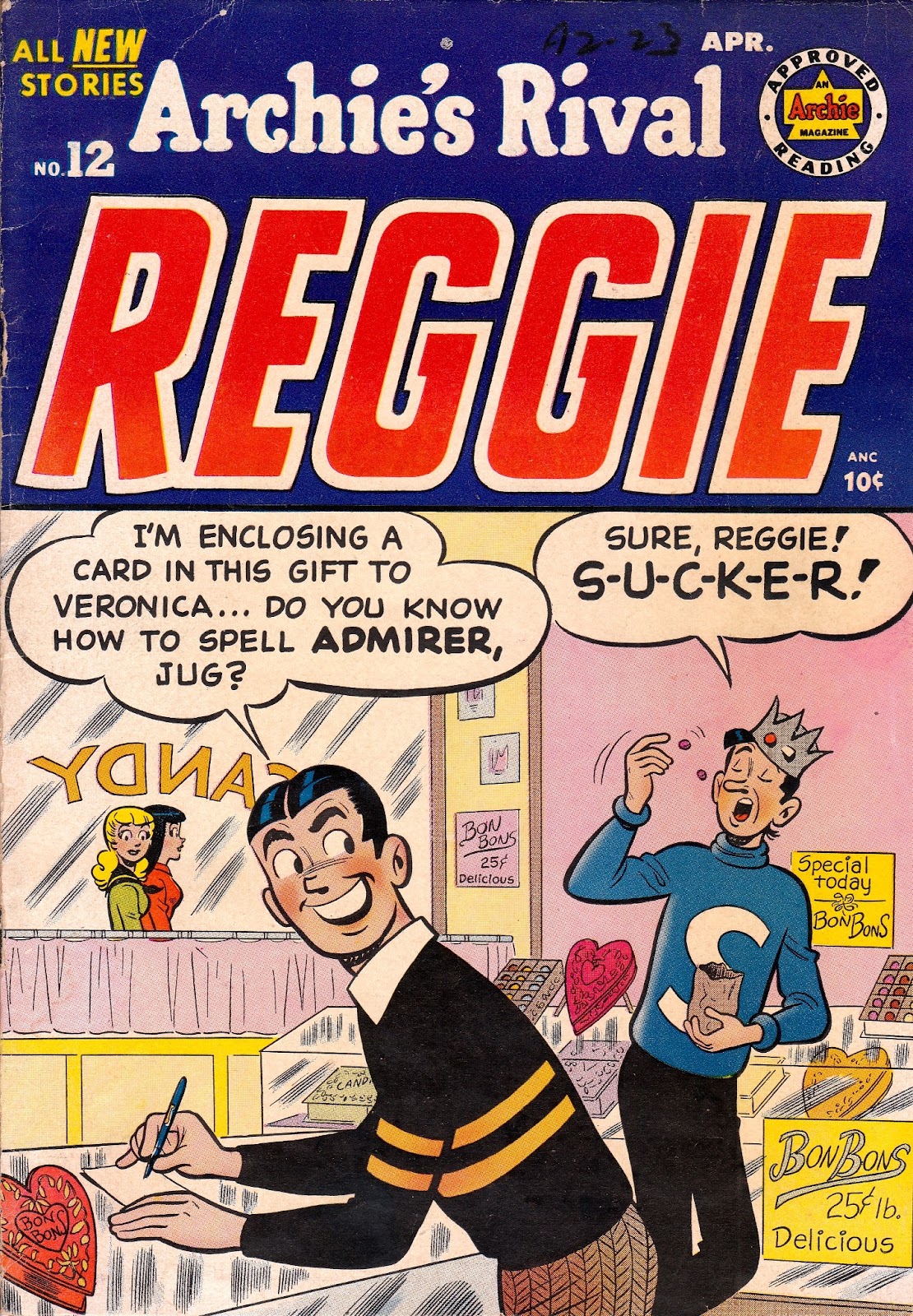 Archie's Rival Reggie issue 12 - Page 1