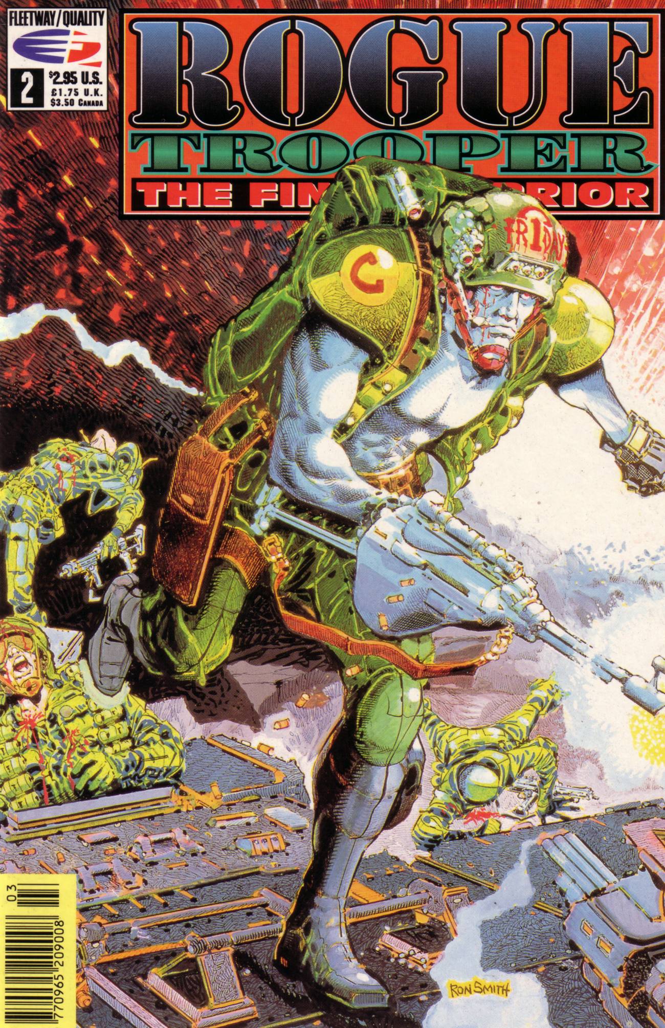 Read online Rogue Trooper:  The Final Warrior comic -  Issue #2 - 1