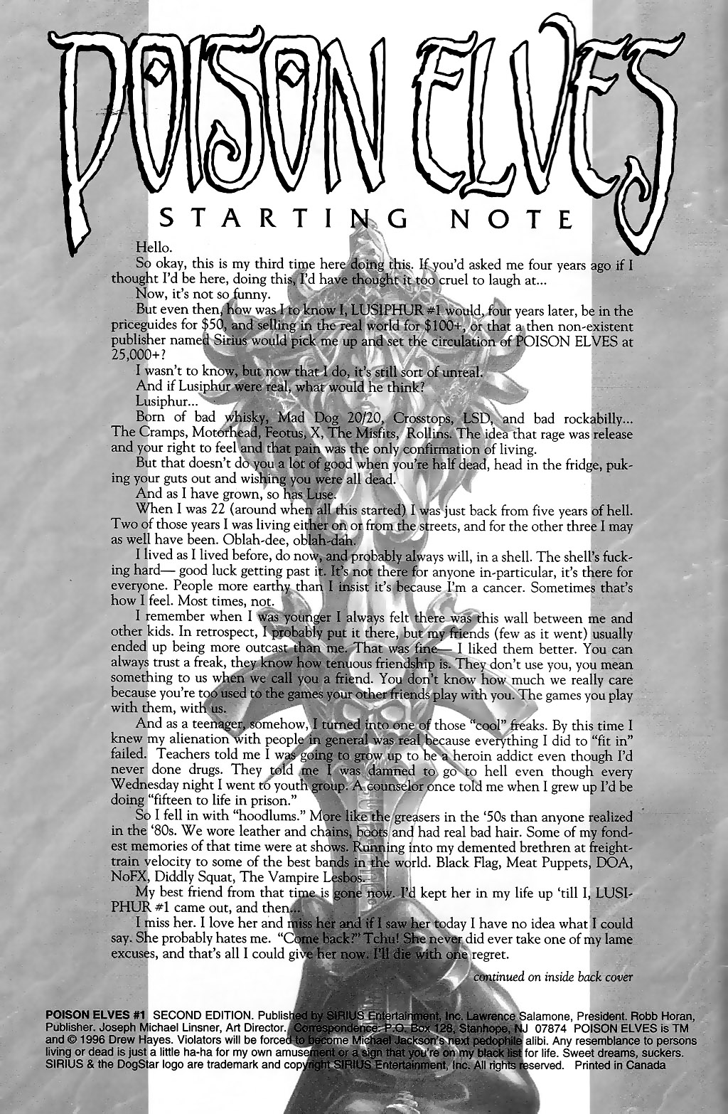 Read online Poison Elves (1995) comic -  Issue #1 - 5