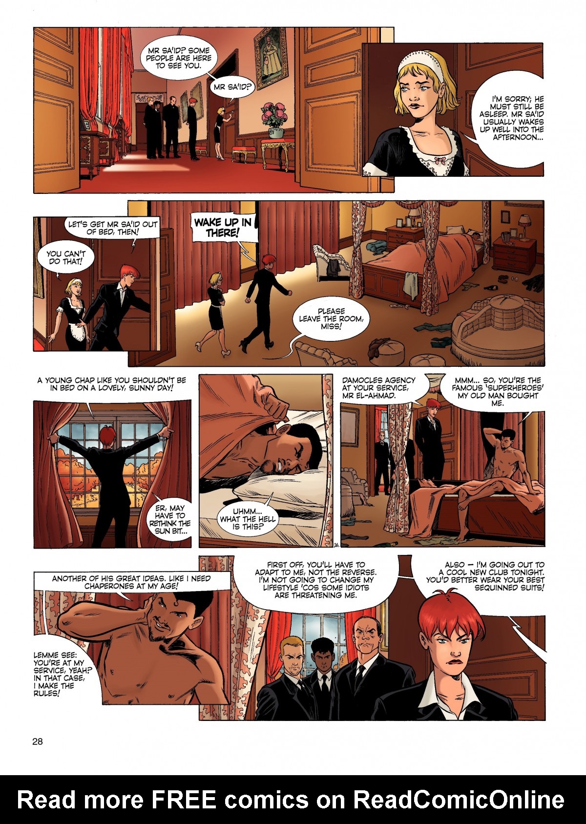 Read online Damocles comic -  Issue #1 - 28