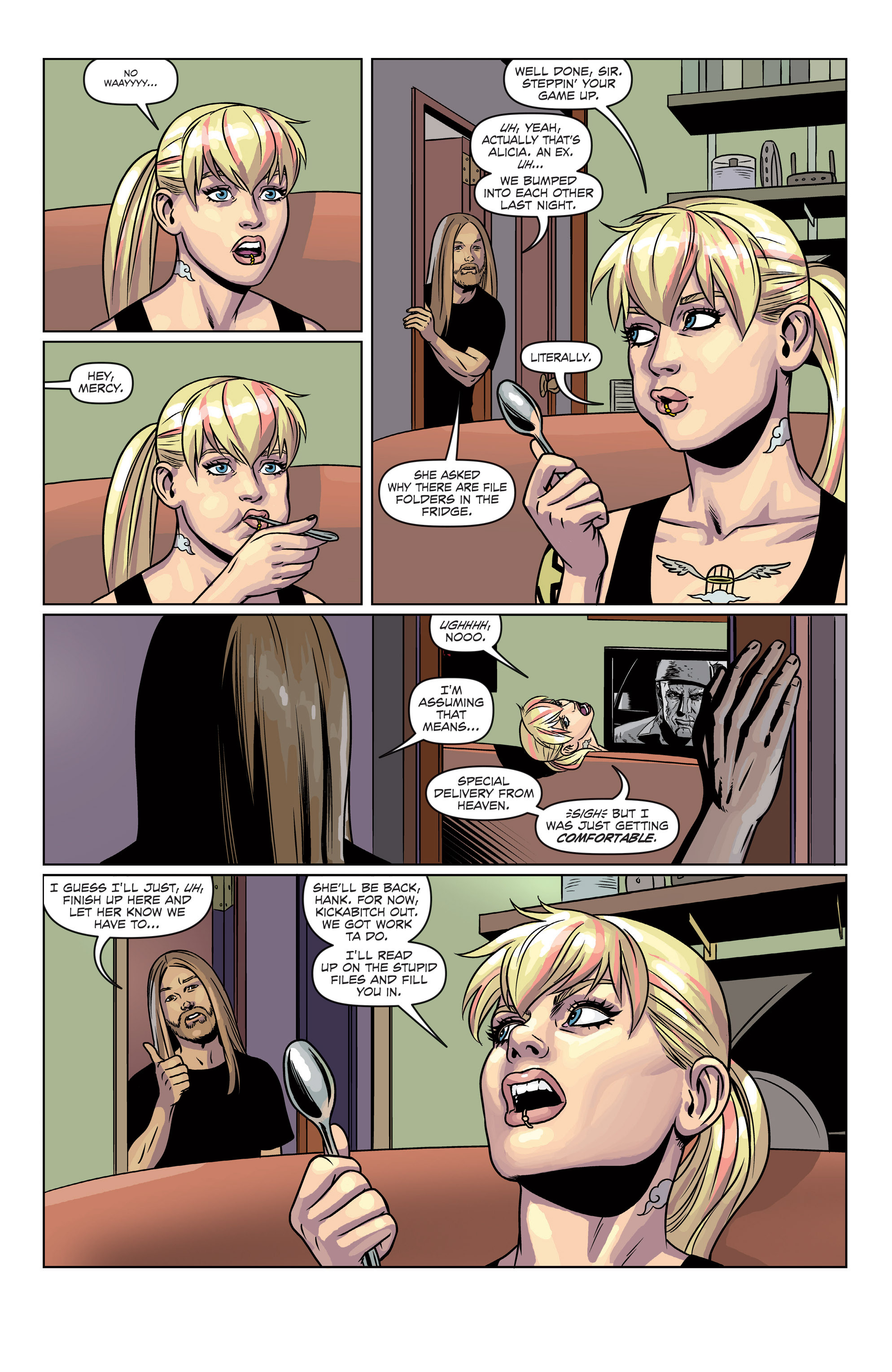 Read online Mercy Sparx (2013) comic -  Issue #4 - 5