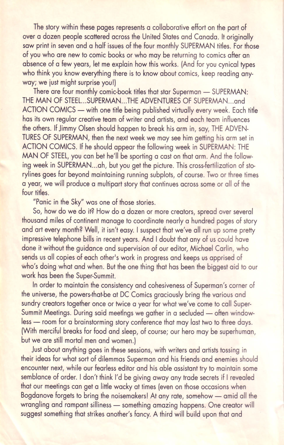 Read online Superman: Panic in the Sky! comic -  Issue # TPB 1993 - 3