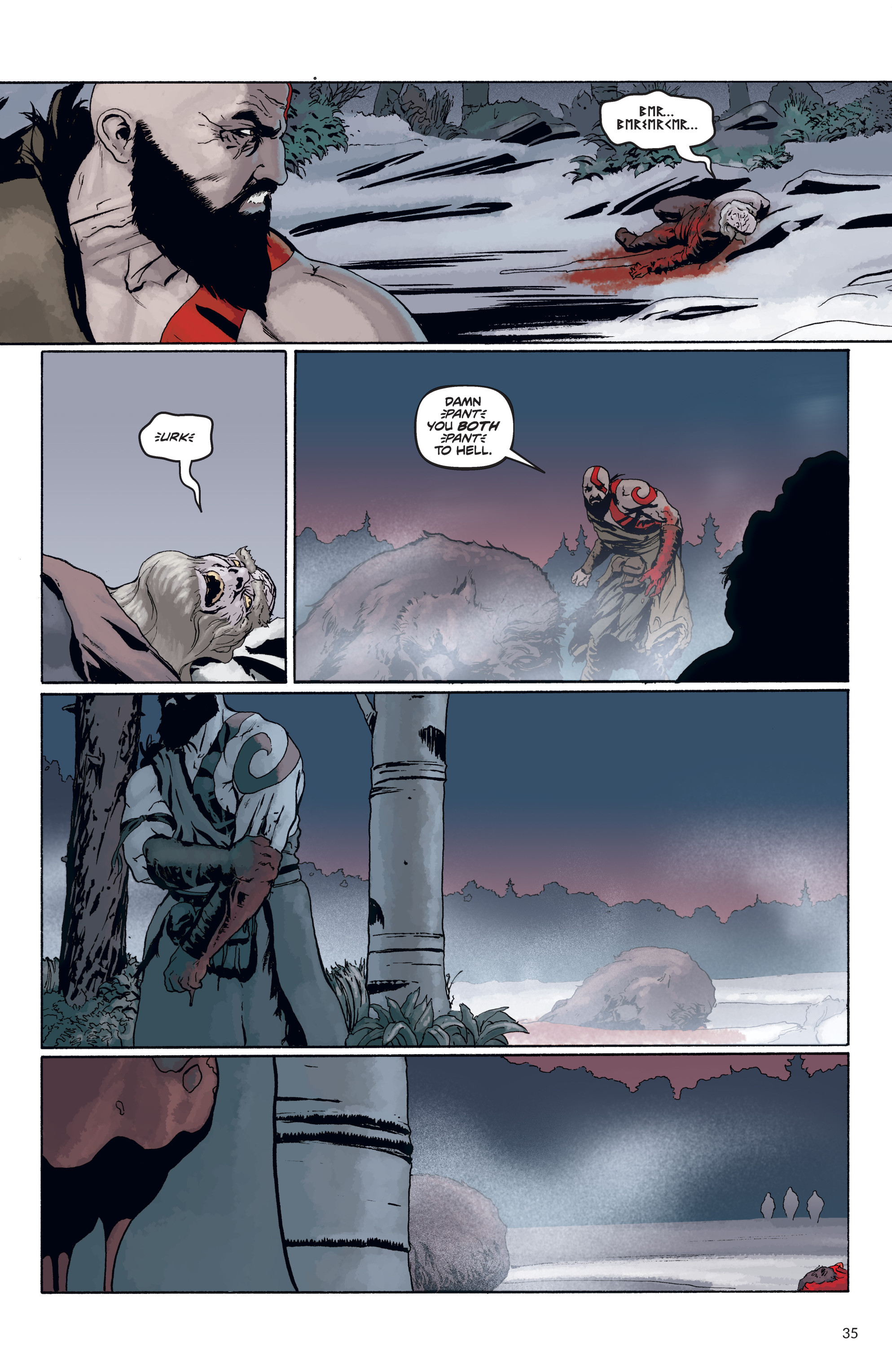 god of war digital comic books