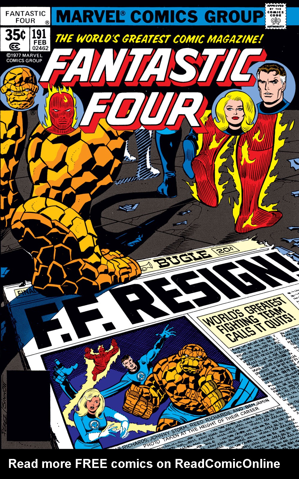 Fantastic Four (1961) issue 191 - Page 1