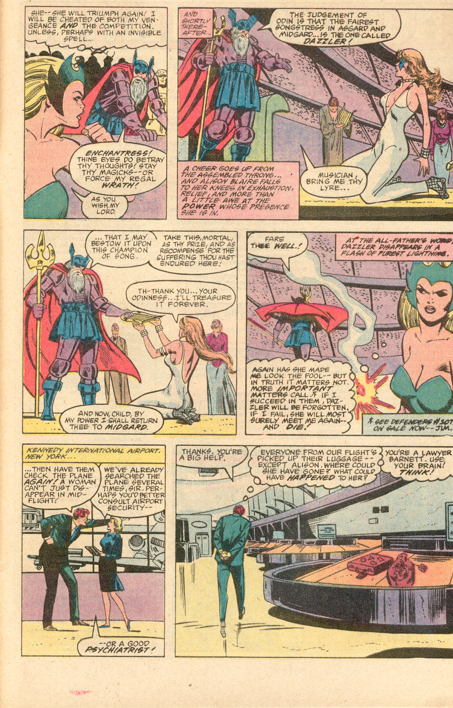 Read online Dazzler (1981) comic -  Issue #16 - 22