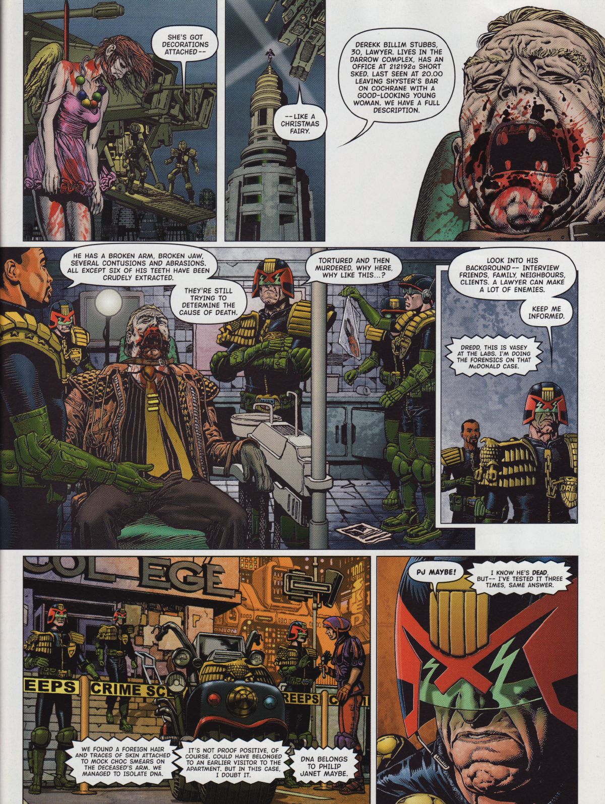 Read online Judge Dredd Megazine (Vol. 5) comic -  Issue #221 - 15