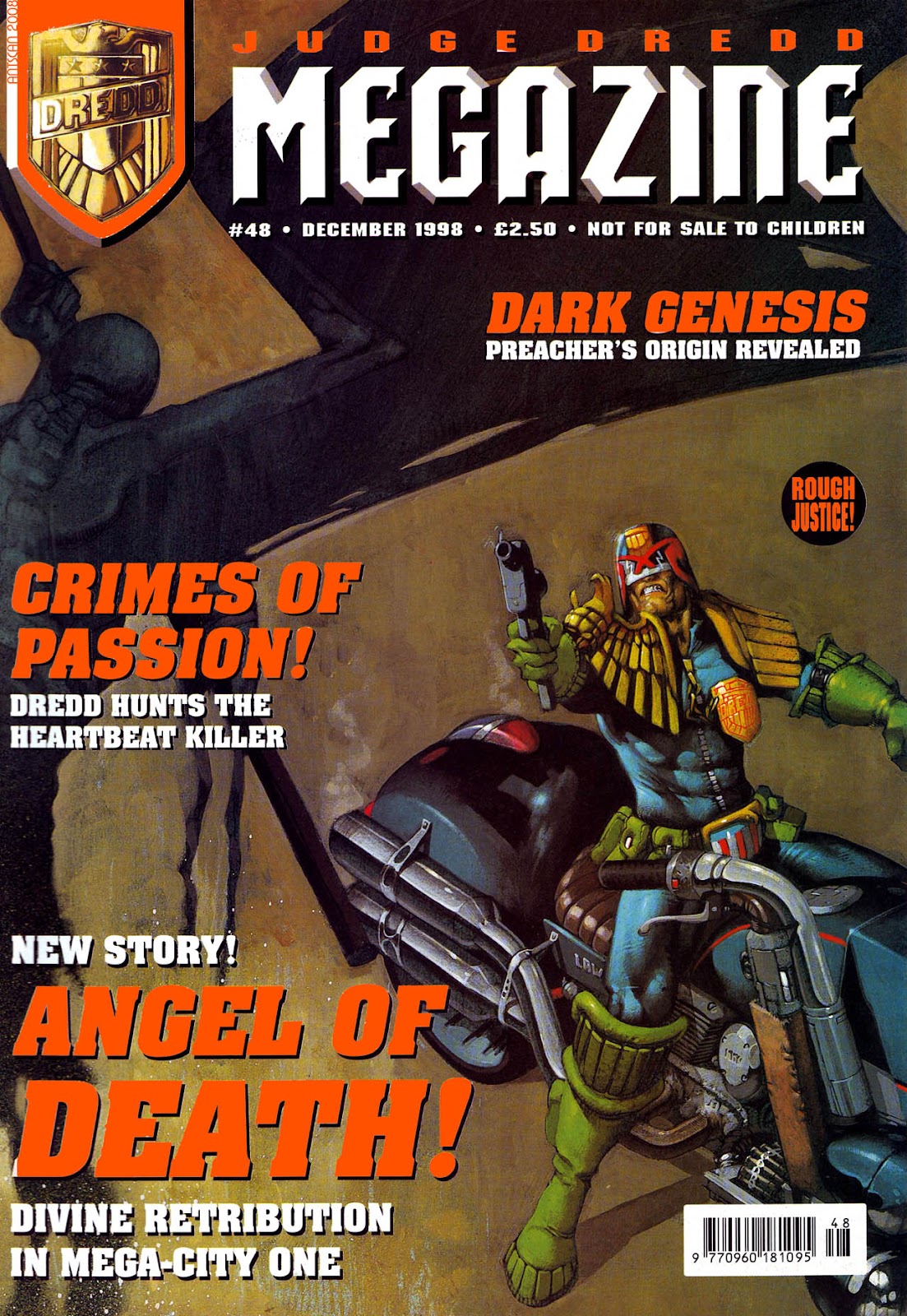 Judge Dredd Megazine (vol. 3) issue 48 - Page 1