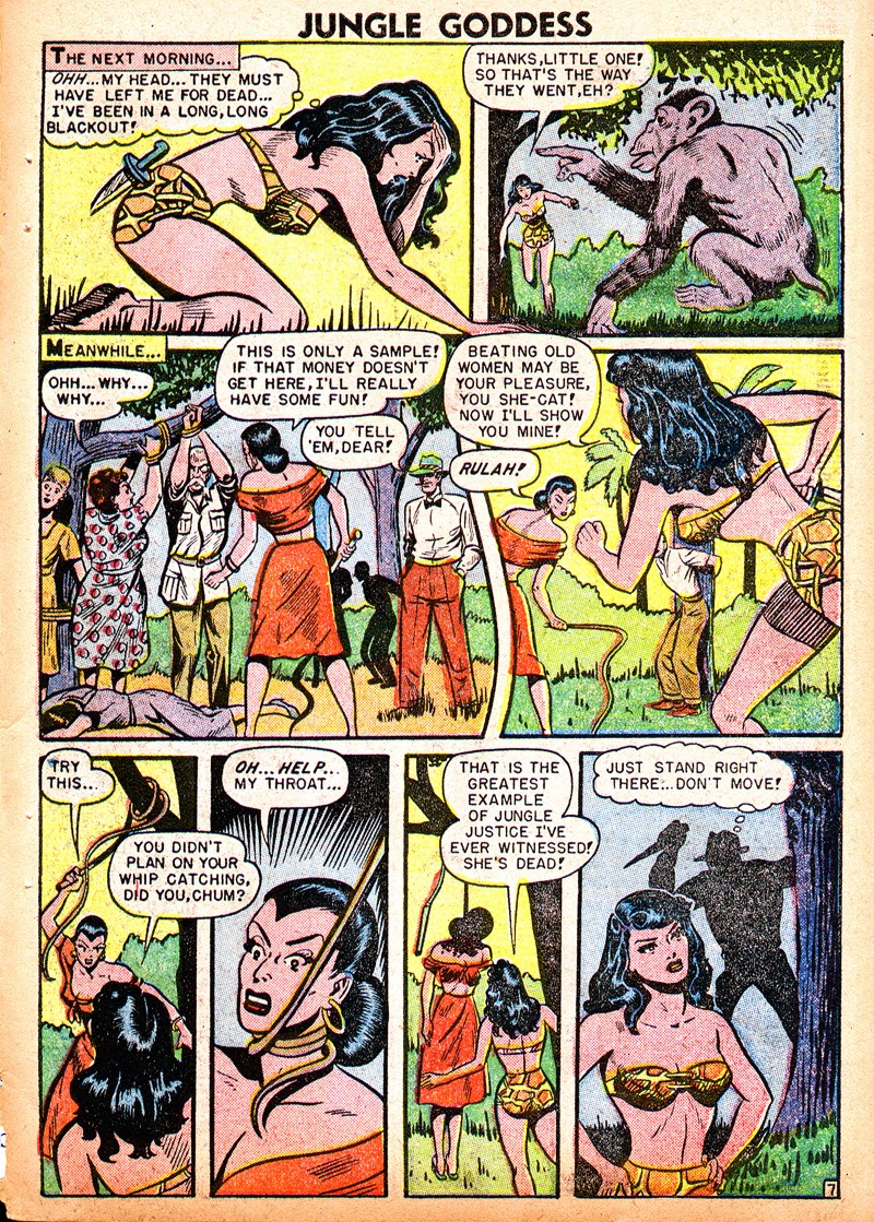 Read online Rulah - Jungle Goddess comic -  Issue #17 - 28