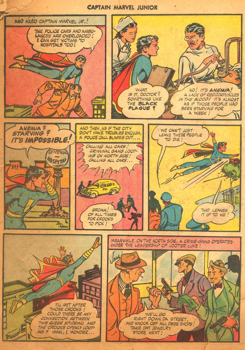 Read online Captain Marvel, Jr. comic -  Issue #44 - 22
