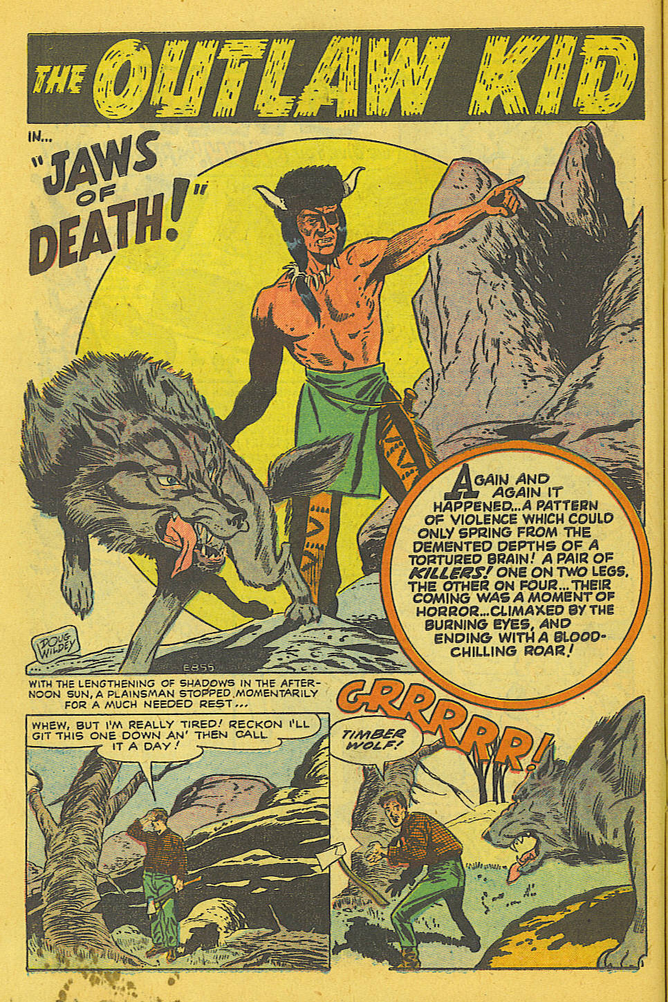 Read online The Outlaw Kid (1954) comic -  Issue #1 - 8