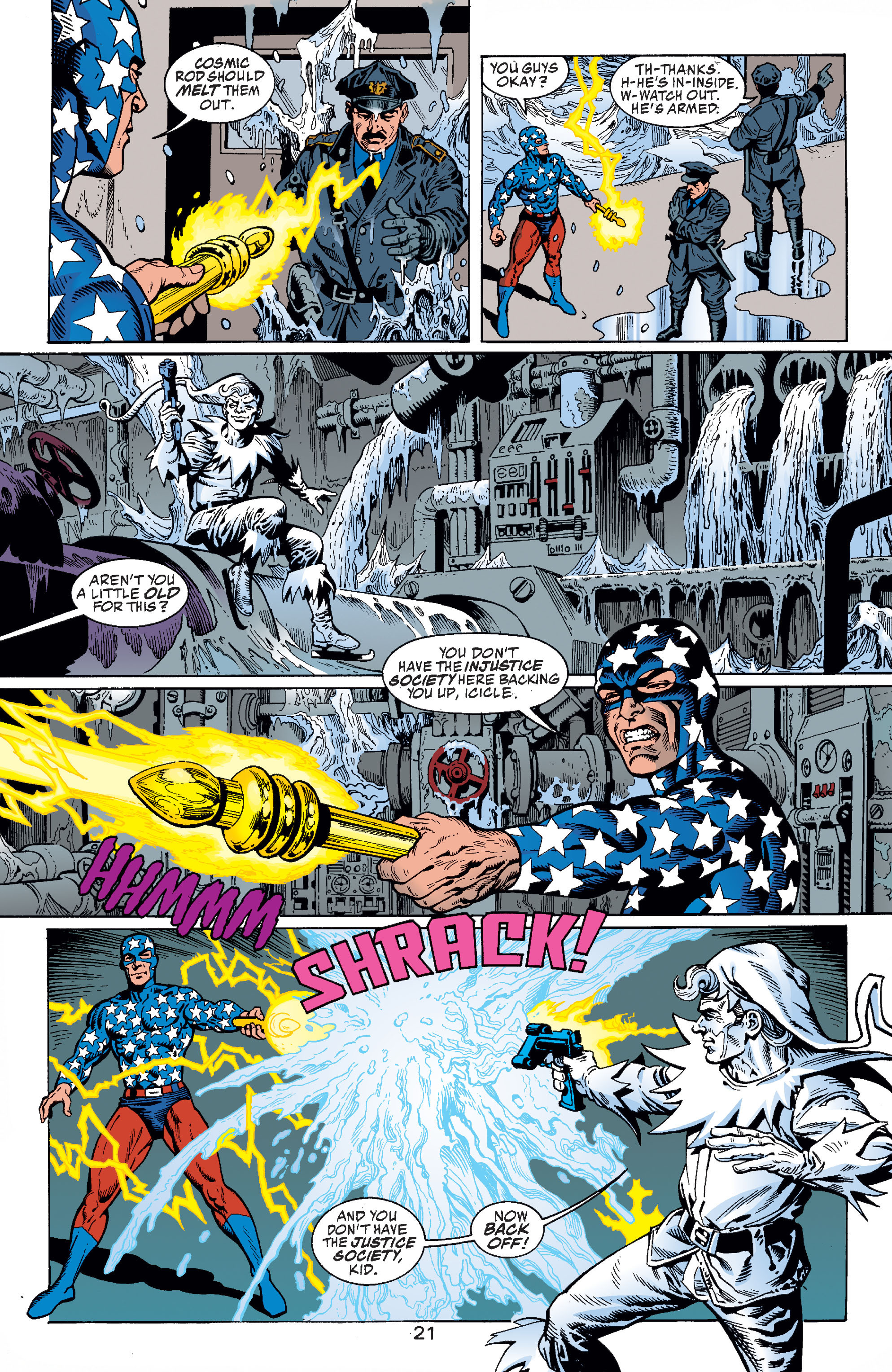 Read online Stars and S.T.R.I.P.E. comic -  Issue #0 - 20