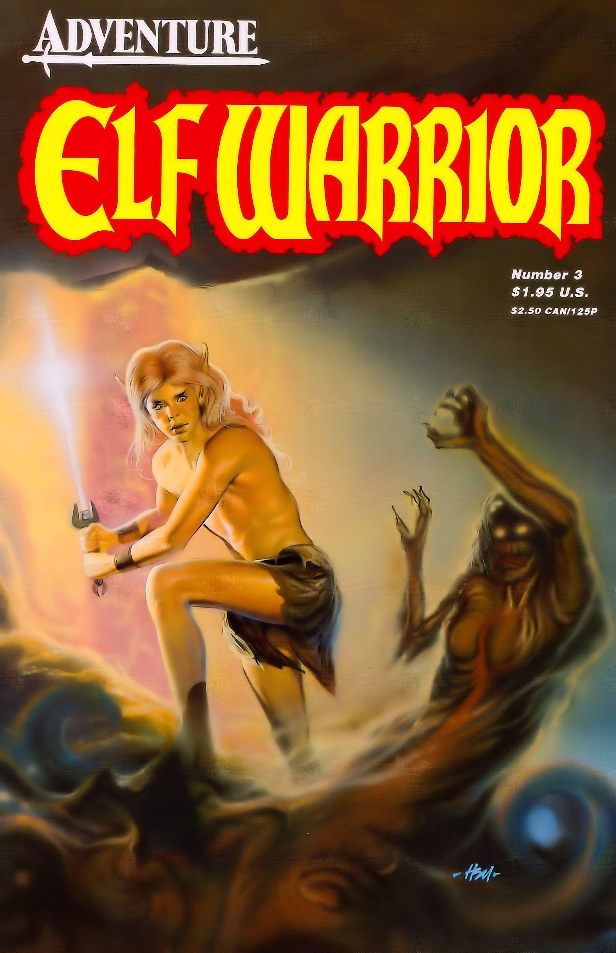 Read online Elf Warrior comic -  Issue #3 - 1