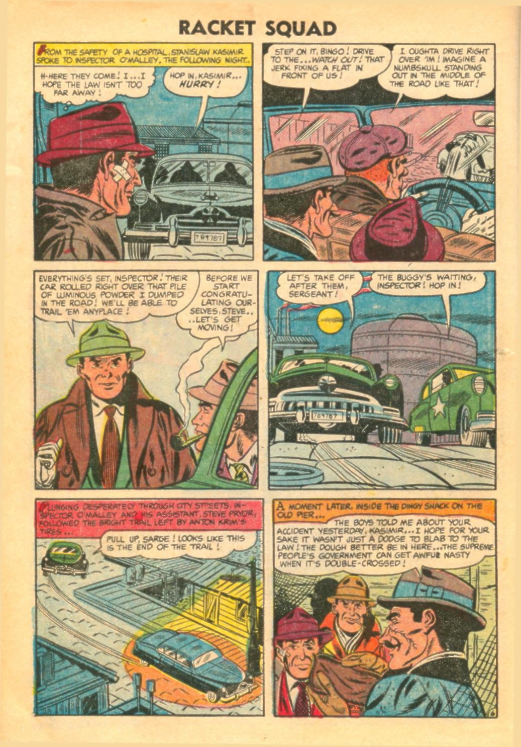 Read online Racket Squad in Action comic -  Issue #12 - 14