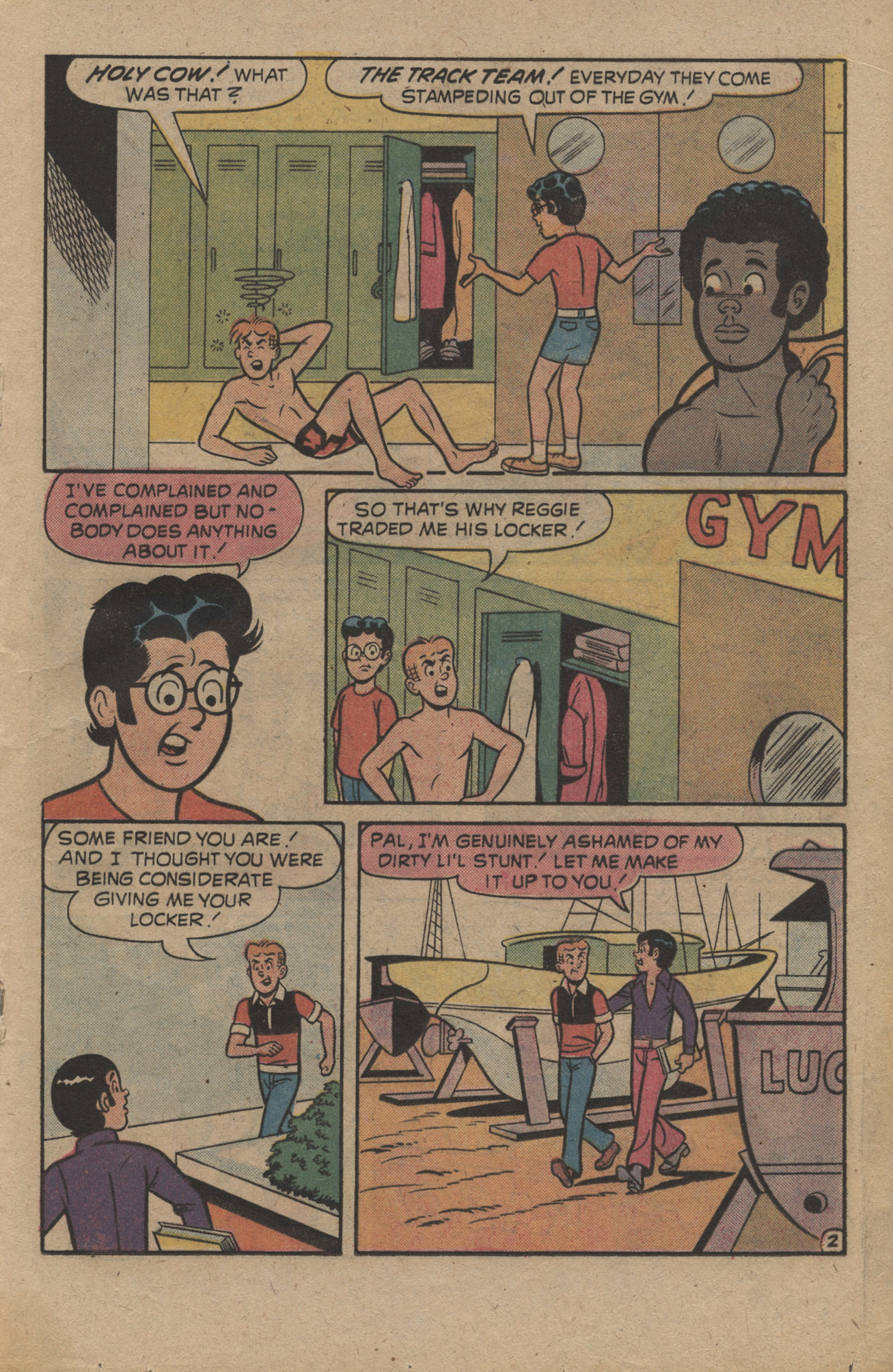 Read online Reggie and Me (1966) comic -  Issue #81 - 21