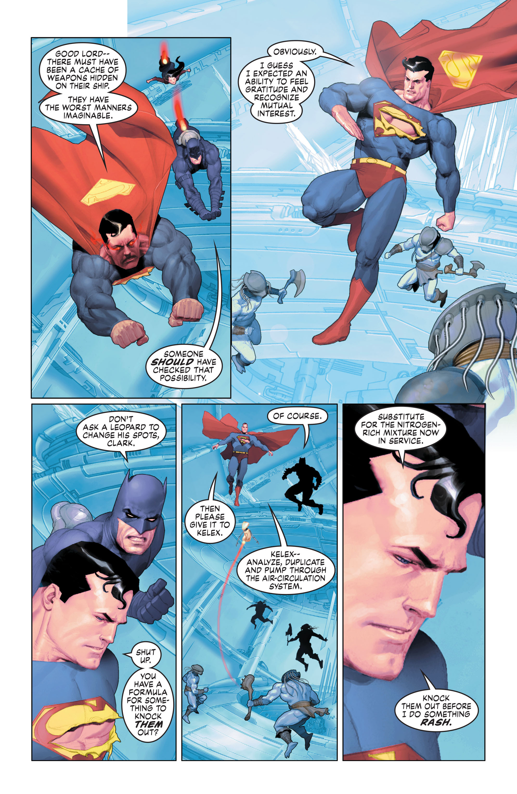 Read online Superman and Batman Vs. Aliens and Predator comic -  Issue #2 - 39