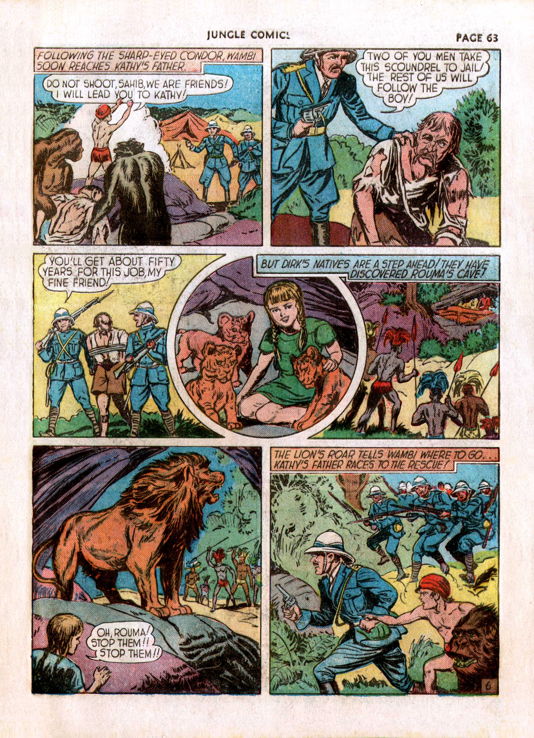 Read online Jungle Comics comic -  Issue #7 - 65