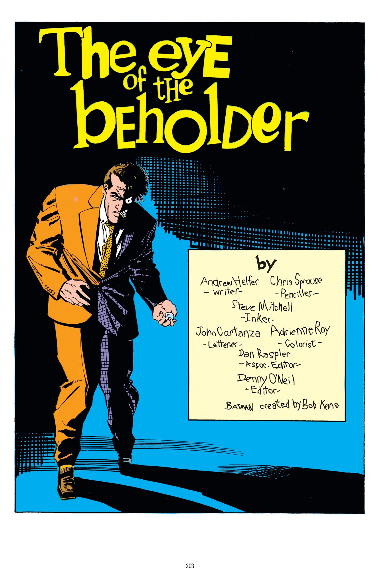 Read online Two-Face: A Celebration of 75 Years comic -  Issue # TPB - 205