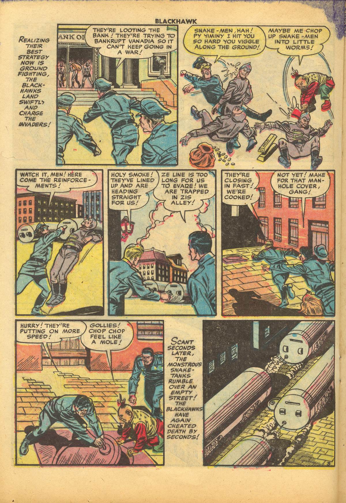 Read online Blackhawk (1957) comic -  Issue #66 - 21