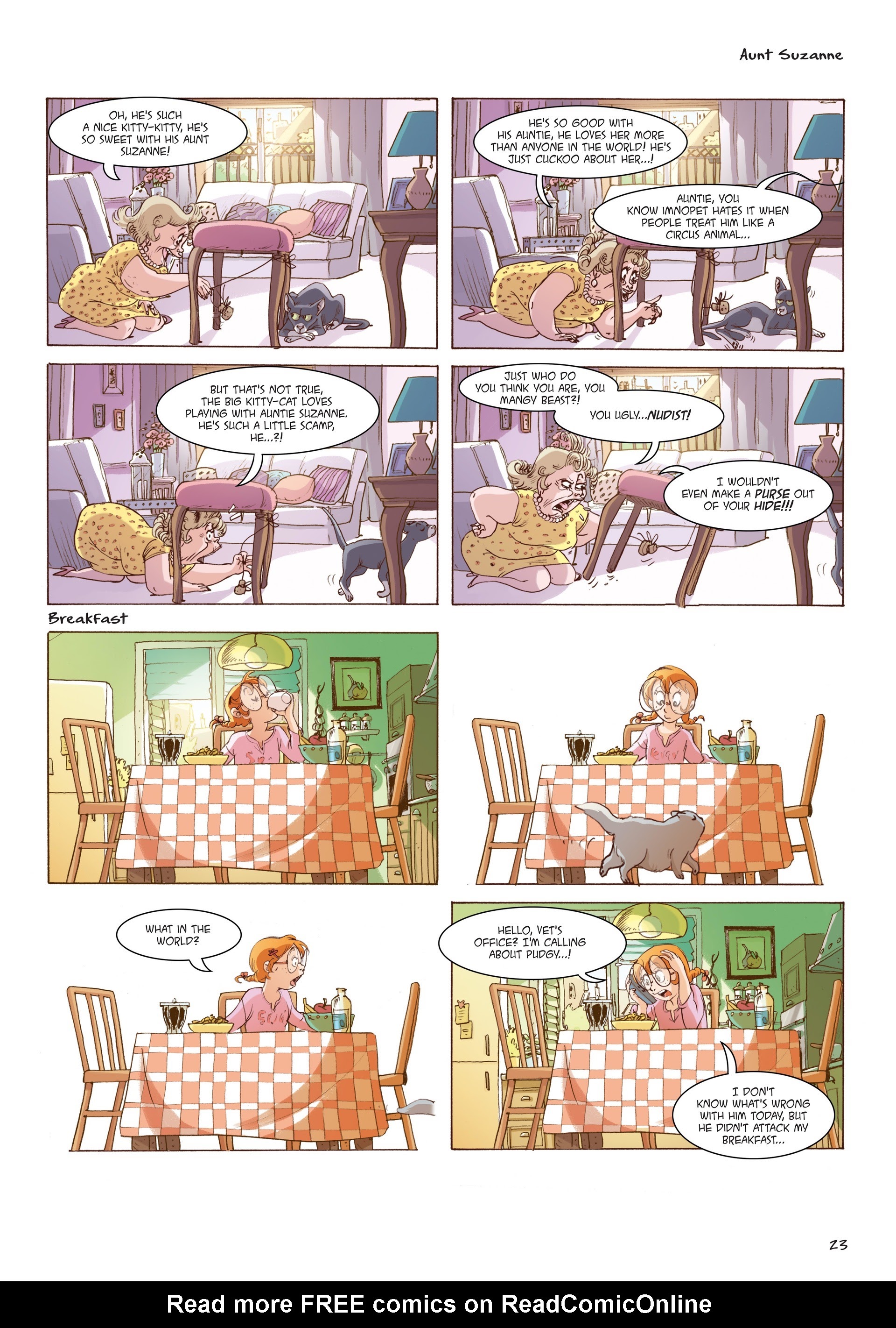 Read online Cats! Girlfriends and Catfriends comic -  Issue # TPB - 24