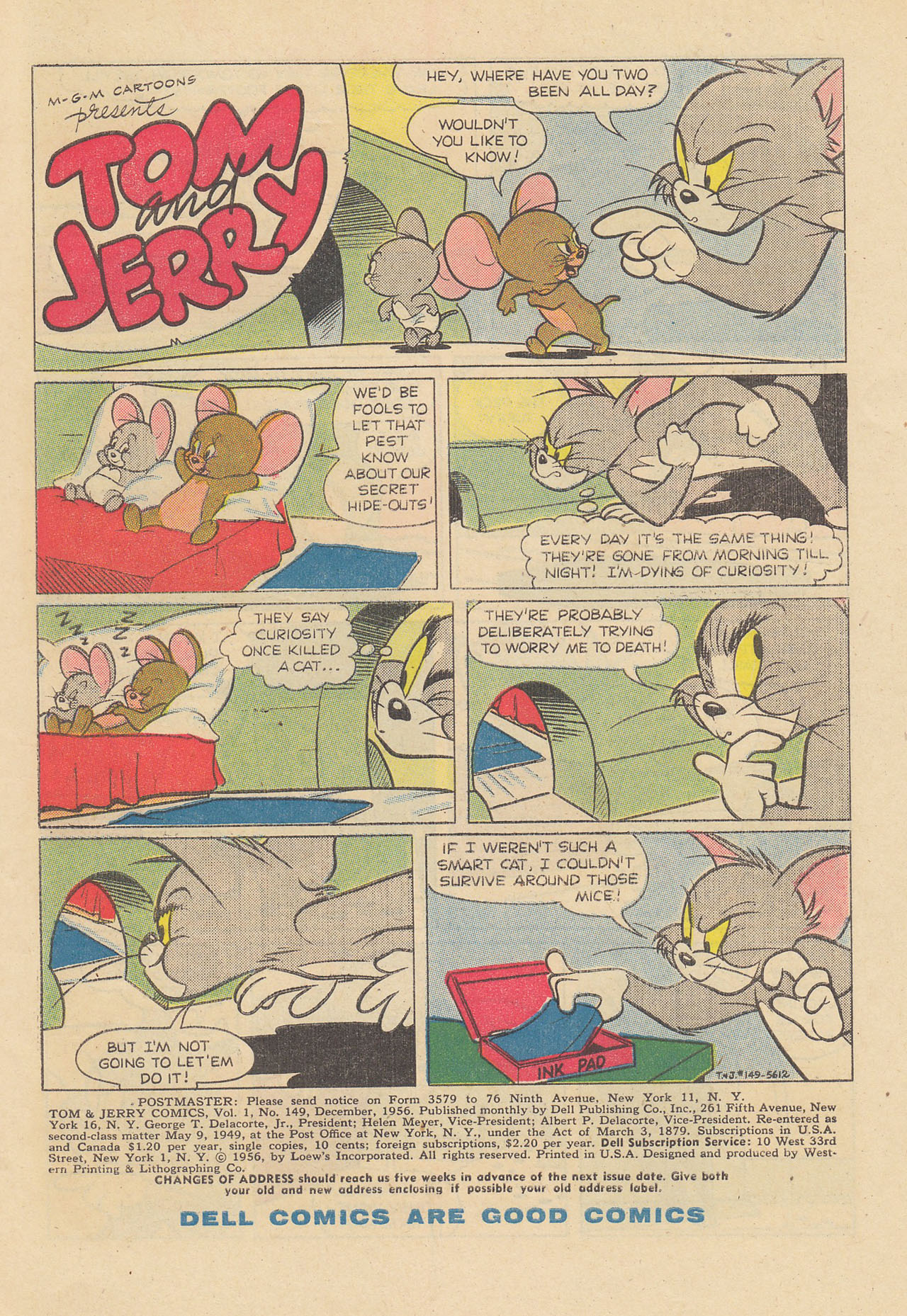 Read online Tom & Jerry Comics comic -  Issue #149 - 3