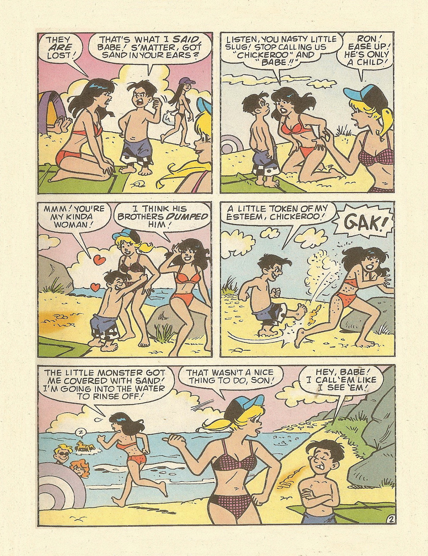 Read online Betty and Veronica Digest Magazine comic -  Issue #98 - 28